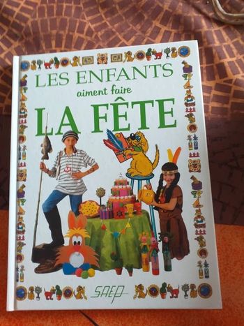 livre d animation les enfants aiment faire la fete