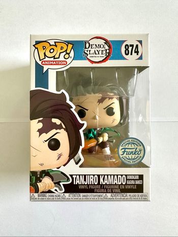 Figurine Funko Pop Tanjiro Kamado (Hinokami Kagura dance) numéro 874 Demon Slayer