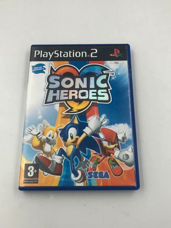 Jeu vidéo Sonic Heroes sur console Sony PlayStation 2