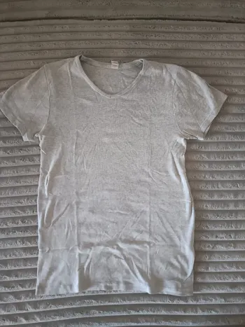 T-shirt tex gris taille m