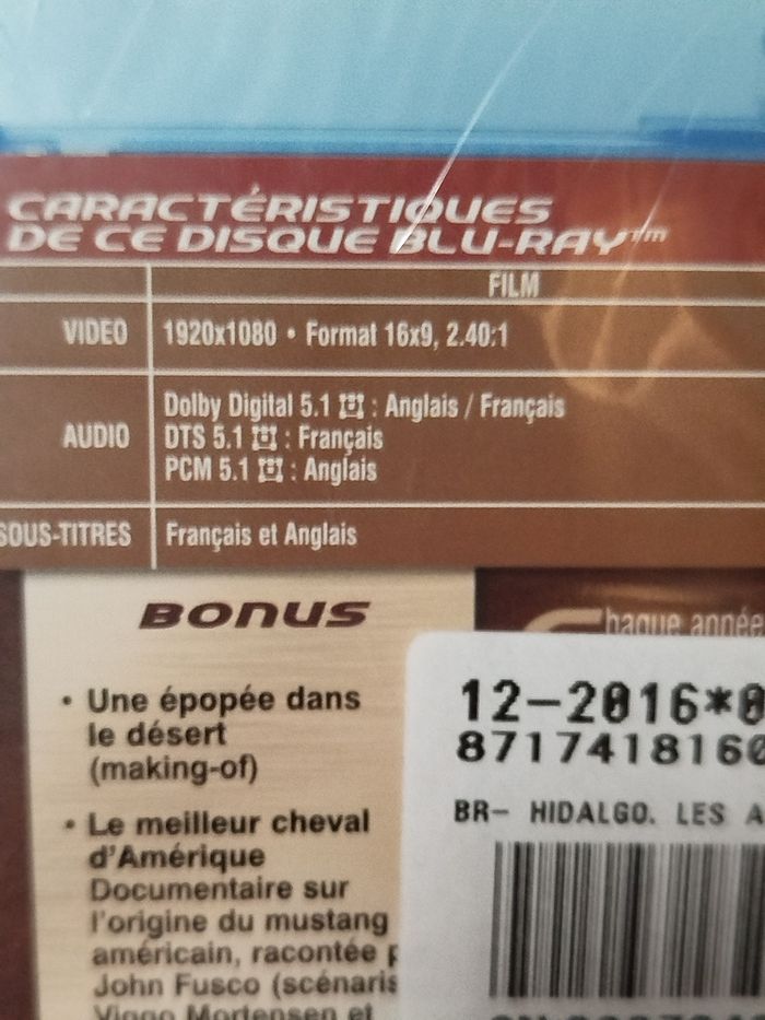 Hidalgo, les aventuriers du désert - Blu-ray (sous blister) - photo numéro 4