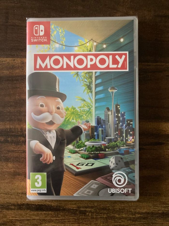 Neuf sous blister monopoly jeu vidéo pour console Nintendo Switch