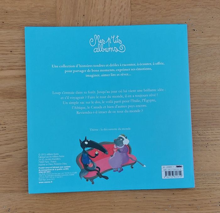 Le loup qui voulait faire le tour du monde - mes p'tits albums - Auzou - photo numéro 3