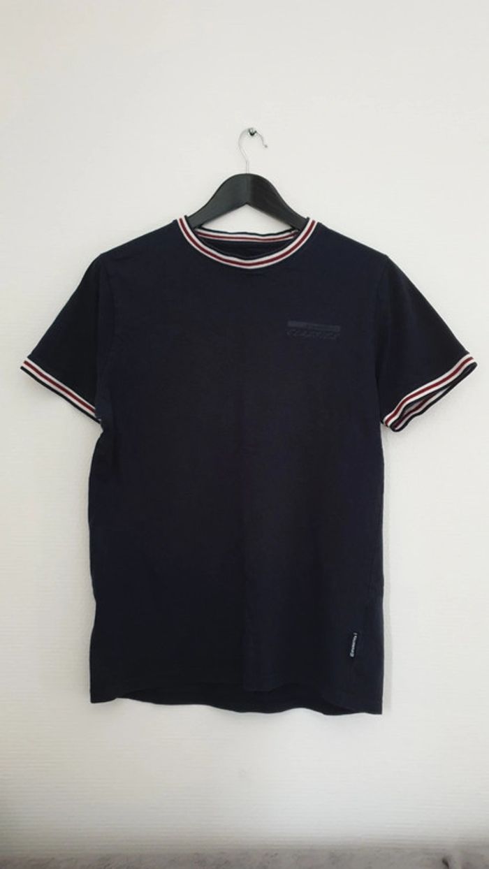 Tee-shirt homme Energetics taille M bleu marine 100% coton