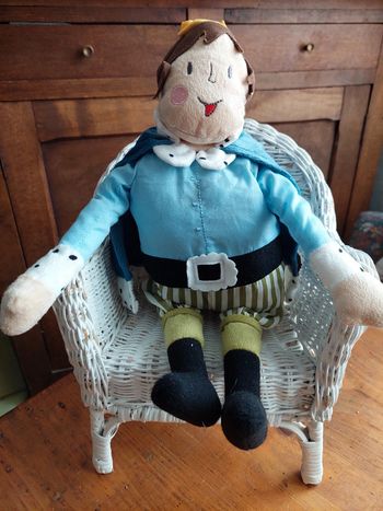 Peluche grenouille et prince Ikea 2 en 1