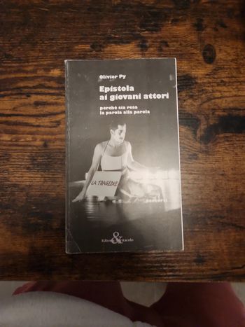 Livre : Epistola ai giovani attori