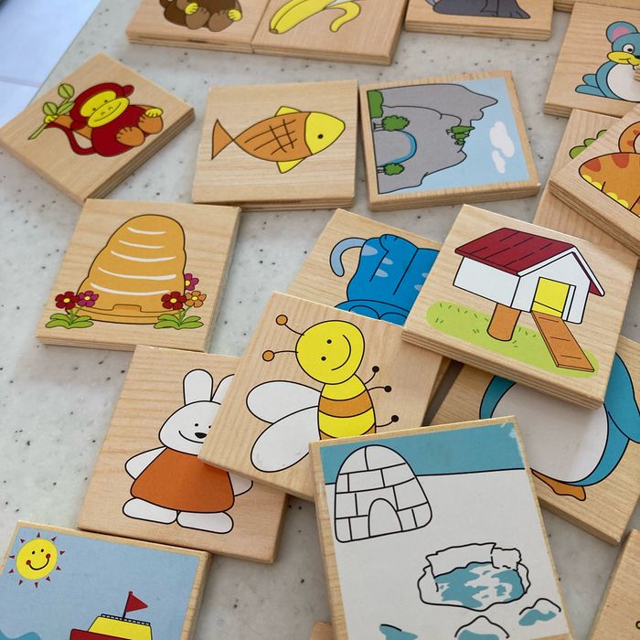 Jeux en bois qui mange quoi - photo numéro 3