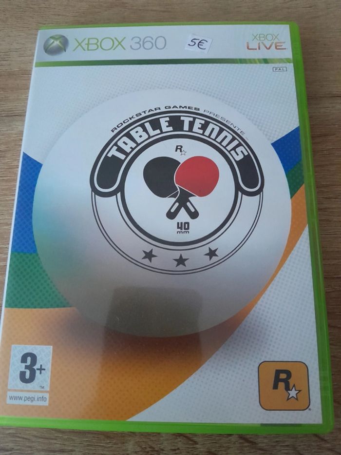 Jeu xbox 360 table tennis - photo numéro 1