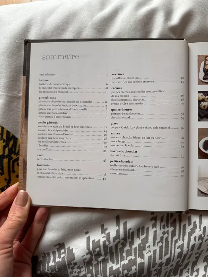 Livre de recettes c’est fort en chocolat - photo numéro 3