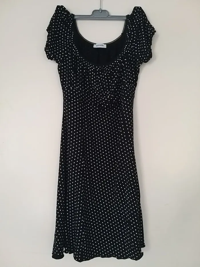 Robe noire moulante en M