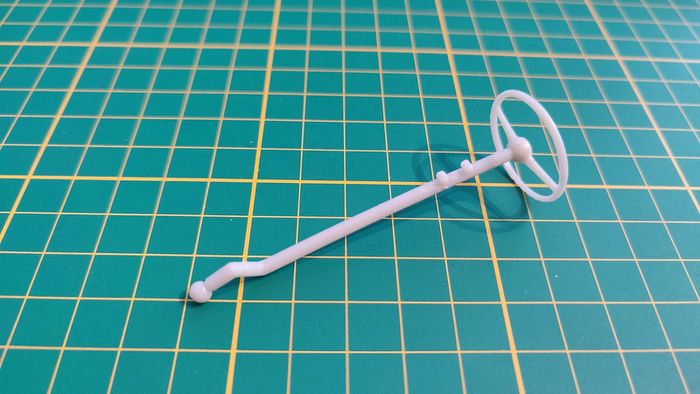 Volant pièce détachée miniature 1/18 Citroën traction 15cv 1952 Maisto #B36 - photo numéro 2