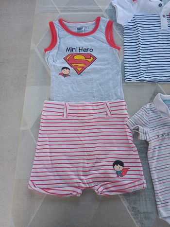 Lot de 5 vêtements garçon 9 mois