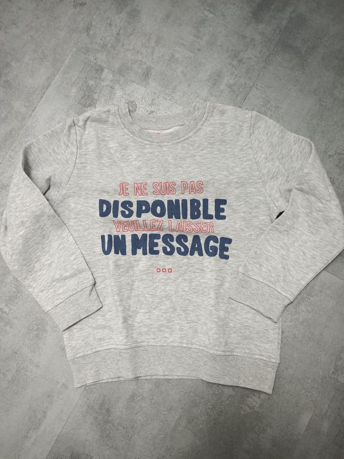 Pull gris tissaia