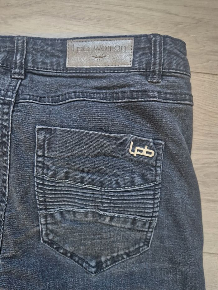 Jean femme noir LPB Woman taille 38 - photo numéro 5