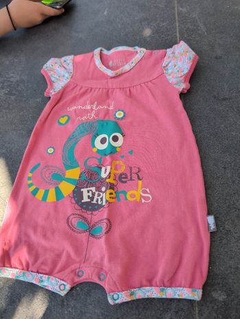 Combinaison été fille 9M