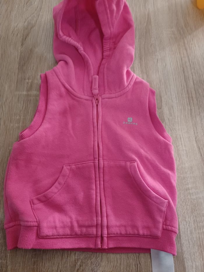 Veste sans manches 6 mois