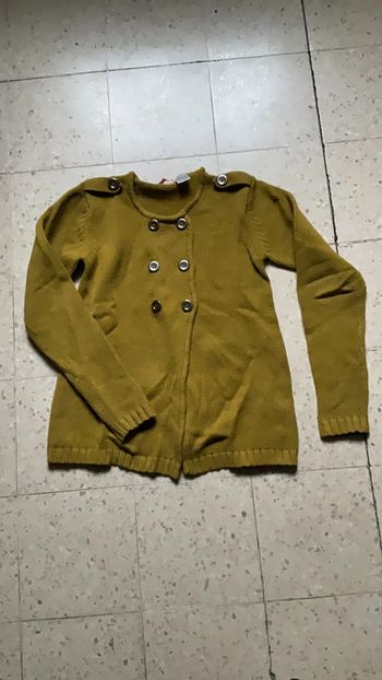 Gilet moutarde T152 okaou (n°5)