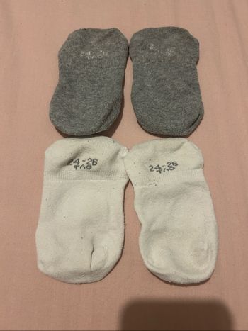Lots de deux chaussettes