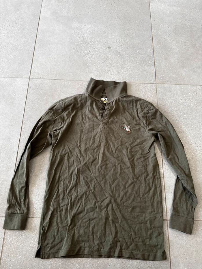 Polo à manches longues Chevignon, taille S, très bon état
