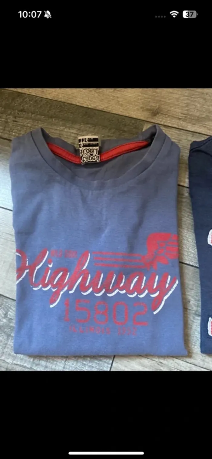 Tee shirt garcon 5/6 ans - photo numéro 2