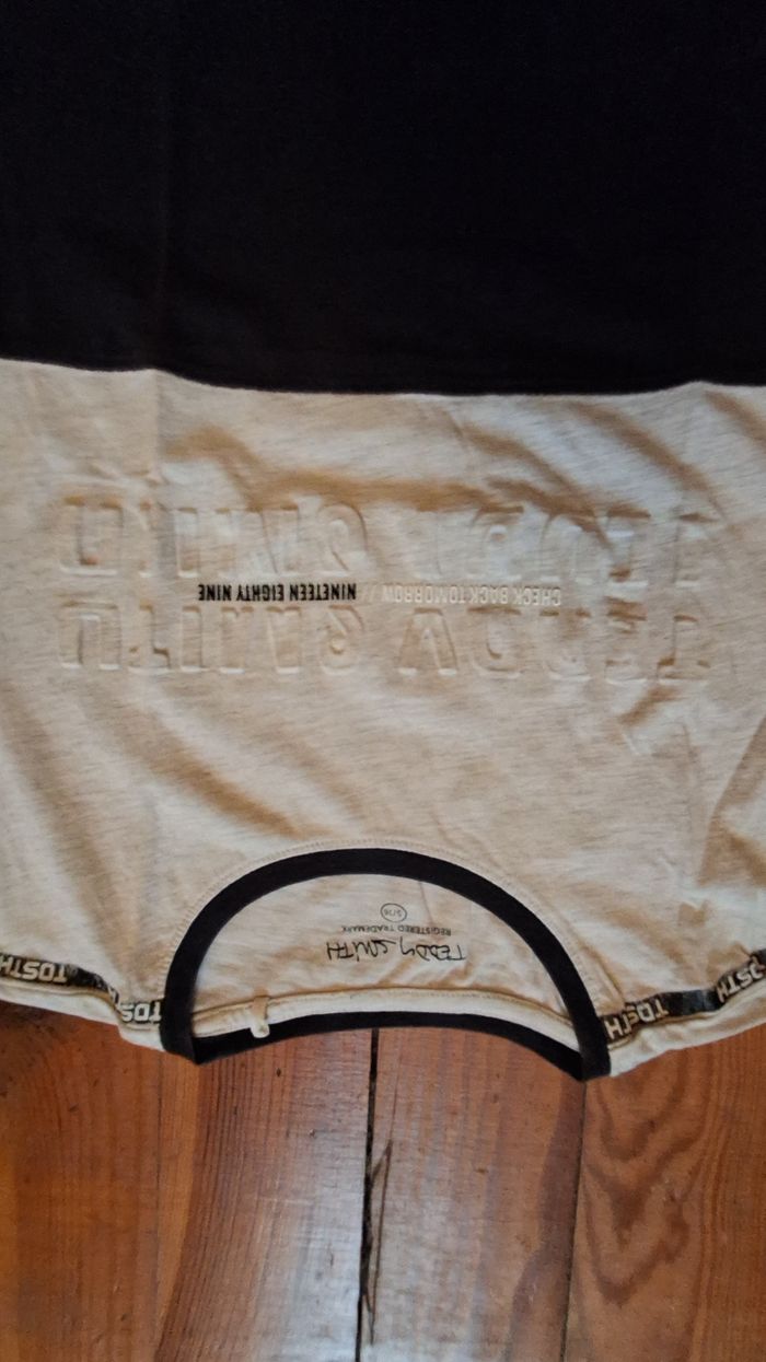 T-shirt Teddy Smith blanc taille S - photo numéro 2