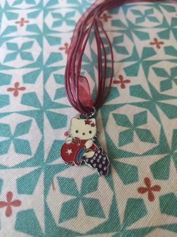 Hello Kitty collier Zodiaque Verseau