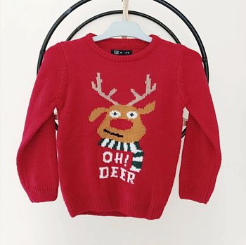 4-5 ans pull de Noël Tex