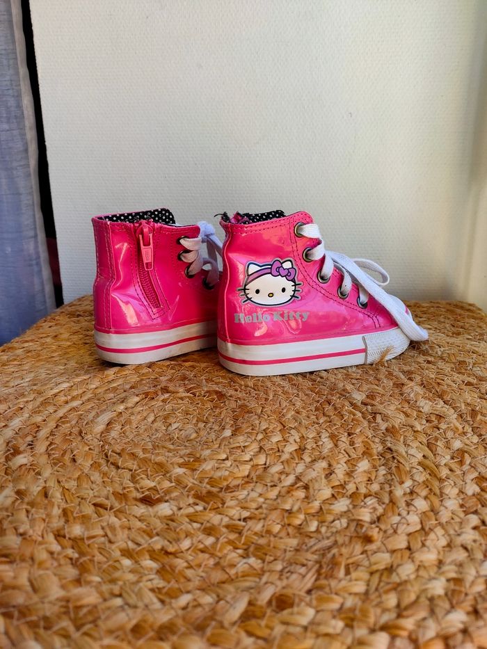 Baskets rose Hello Kitty taille 24 - photo numéro 4