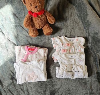 Lot Pyjamas bebe fille naissance 