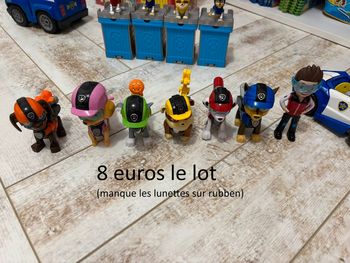 lot figurines pat patrouille