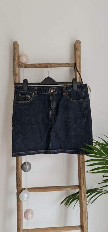 Jupe en jeans bleu taille 42 XL
