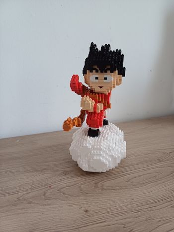 Goku sur son nuage en mini brick