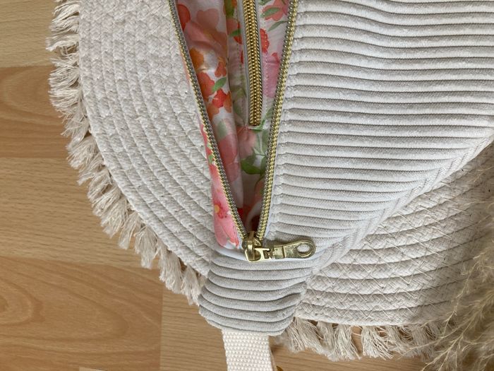Sacoche banane couleur beige - photo numéro 5