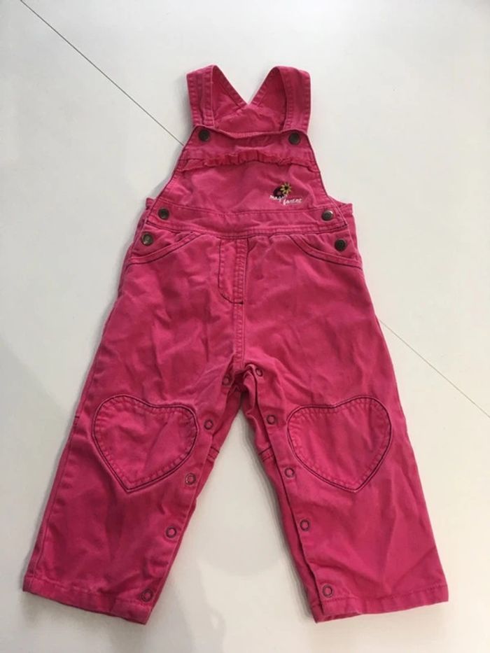 Salopette fille en jean - photo numéro 3