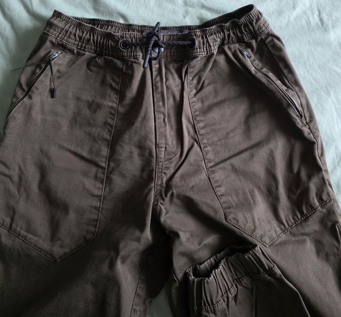 Primark Denim Co. Jogger Coton Kaki Très bon état S - photo numéro 3