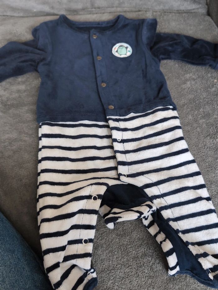 Pyjama sans pied hiver 9 mois