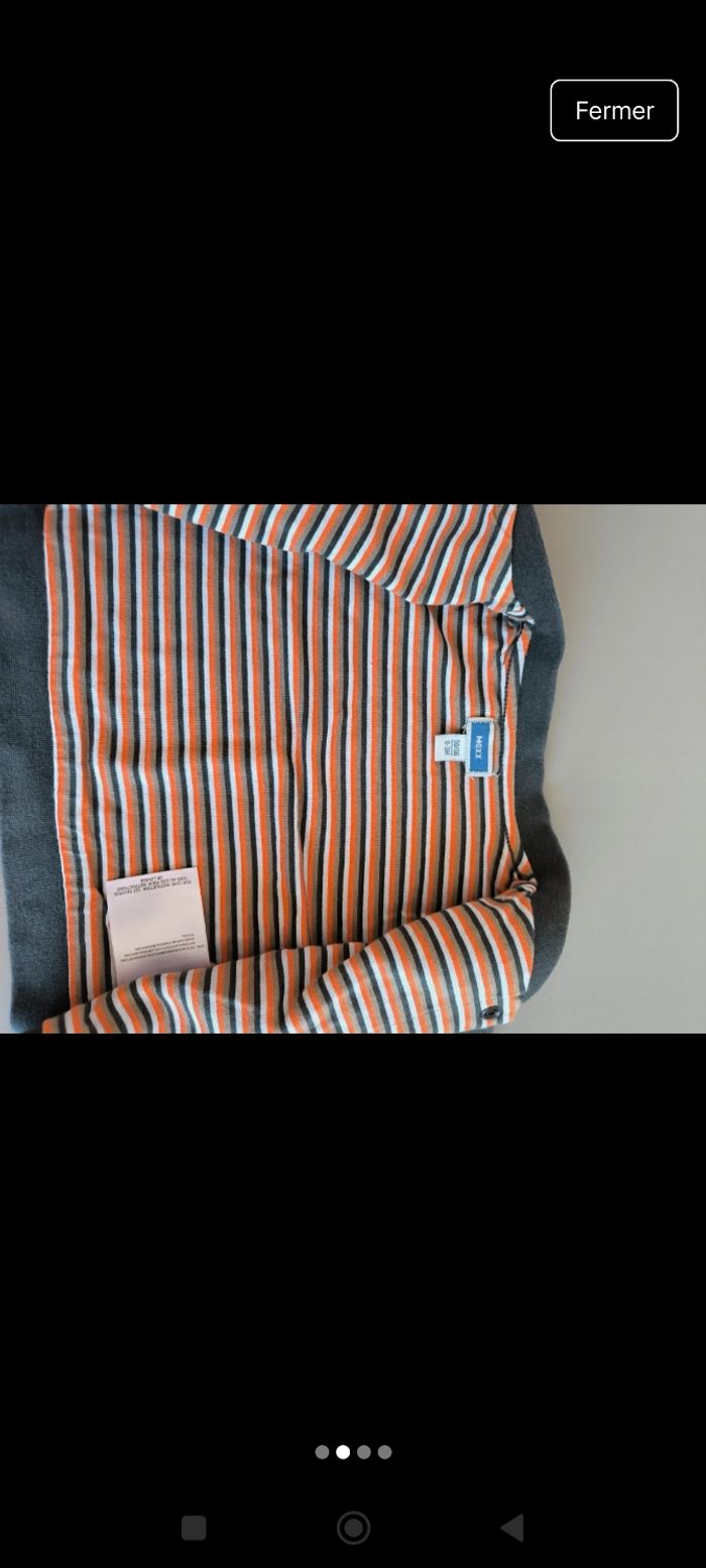 Ensemble gilet et tee-shirt 3 mois - photo numéro 2