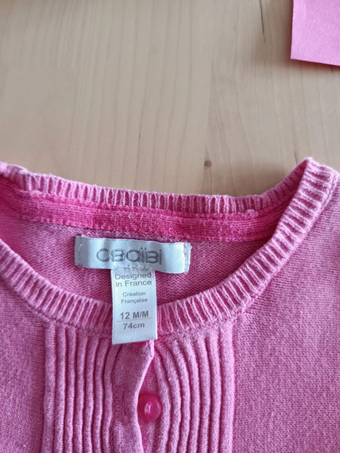 Lot fille 12 mois 8 pièces 74cm - photo numéro 15