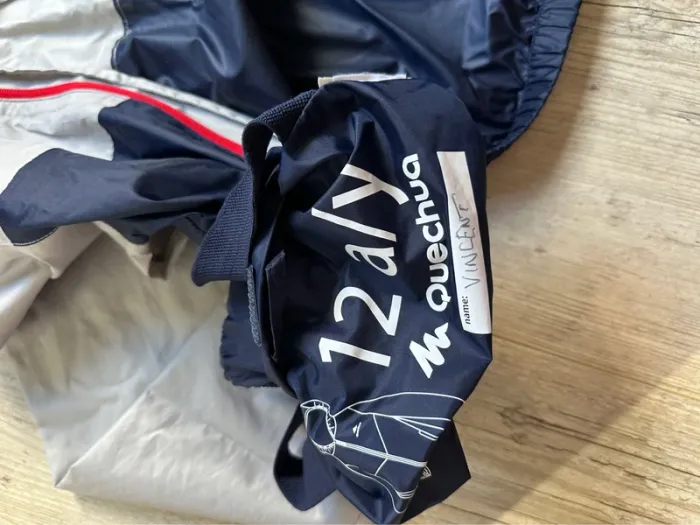 Kway garçon quechua gris bleu 12 ans - photo numéro 6