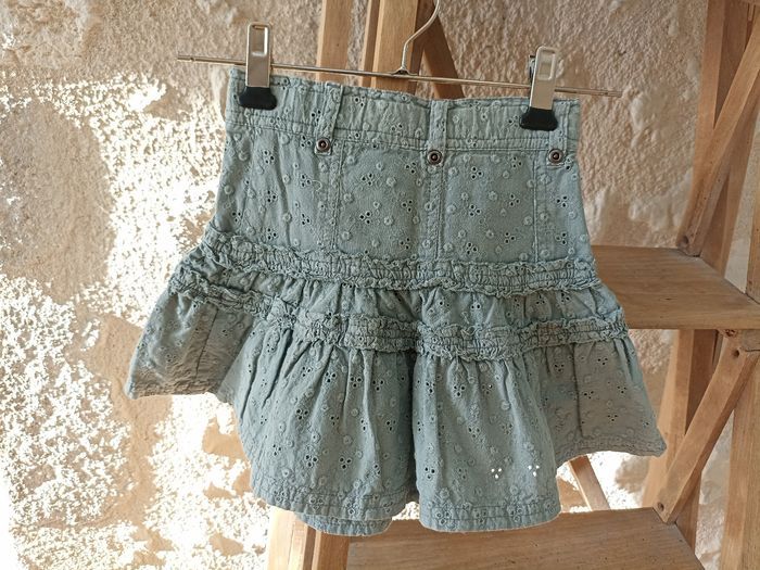 Jupe courte kaki Okaïdi 3 ans - photo numéro 2