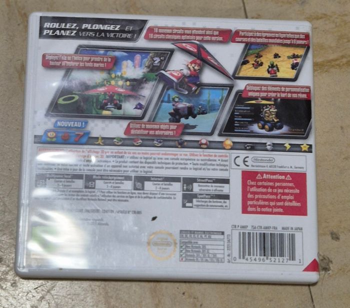 Jeu video Mario kart 7 nintendo 3DS complet pal - photo numéro 2