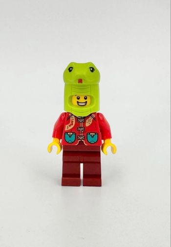 Lego Figurines Nouvel An Chinois : l’Homme en Costume, l’Année du Serpent - NEUF