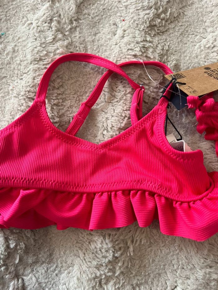 Ensemble maillot de bain 2 pièces fille 3/4ans - photo numéro 2