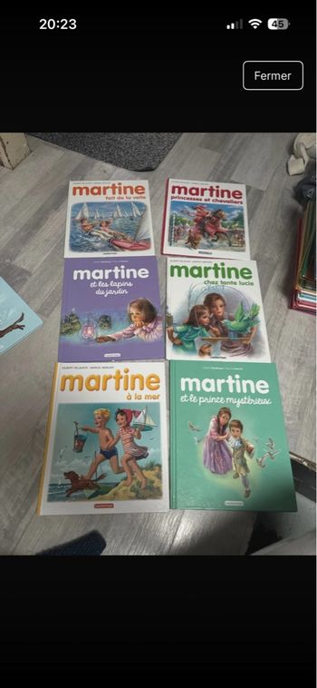 Livres Martine 