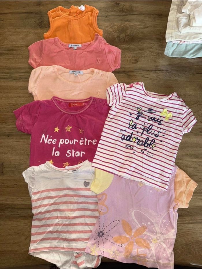 Lot de 7 t-shirt manche courtes