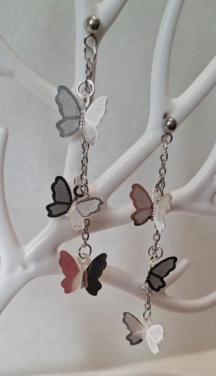 Boucles d’oreilles pendantes - photo numéro 2
