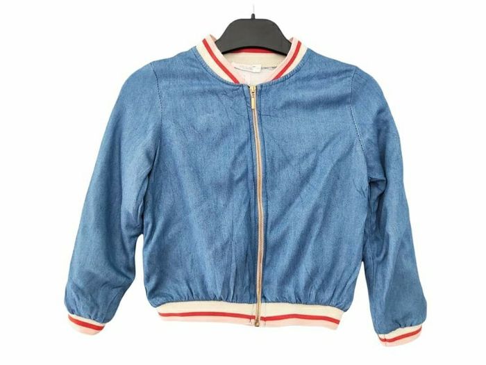 5 ans fille veste bombers zippé mi-saison storytelling little cigogne
