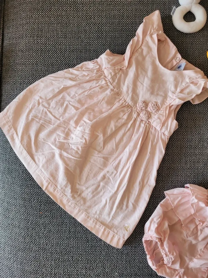 Robe Petit Bateau et son bloomer 36 mois - photo numéro 3