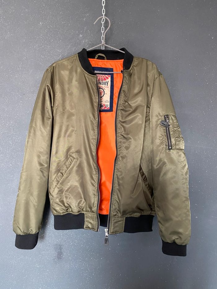 Blouson mi saison kaki