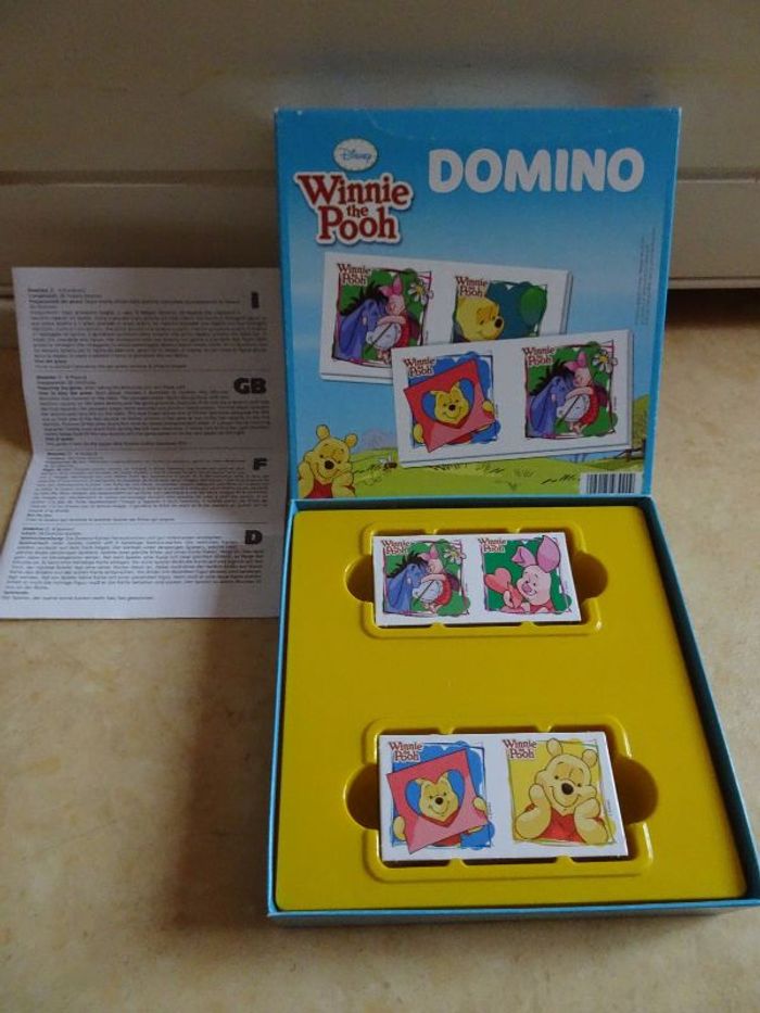 Jeu de domino Disney Winnie l’Ourson CLEMENTONI